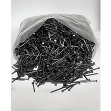 Filografi Siyah Renkli Düz Baş 250 Gram Filografi Çivisi