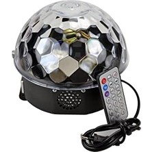 Duyarlı LED Lazer Disko Topu Parti LED Işık Bluetooth