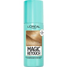 L'oréal Paris 75 ml Magic Retouch Beyaz Saçlar İçin Kapatıcı Sarı Saç Spreyi Doğal Görünüm Sağlar