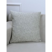 Potenza Bej Renk Düz Kırlent Kılıfı 45 x 45