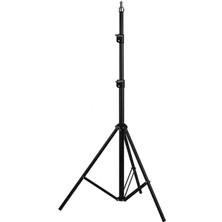 Kamera Işık Ayağı Döküm Demir 940GR Fotoğraf Makinesi Paraflaş Kamera 70 CM-210 cm Açılabilir Katlanabilir Yayıncı Vlog Youtuber Işık Ayağı TR8806