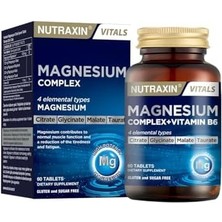 Nutraxin Magnesium Complex Gıda Takviyesi, 60 Tablet