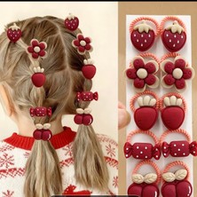 Ekinoksen 10 Lu Bordo Kız Çocuğu Tokası  Belik ve At Kuyruğu Için Ideal Saç Tokaları Şık ve Tasarım