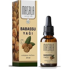 Masala Saf Babassu Yağı 20 Ml. Soğuk Pres (Babassu Carrier Oil)