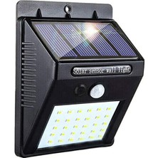 Solar Güneş Enerjili Şarj Olabilen 20 Ledli Bahçe Lambası