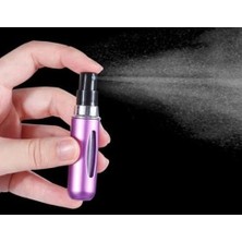 Optana 5ml Cep Parfüm Şişesi 1 Adet Seyahat Boy Çantalık Doldurulabilir Şişe,