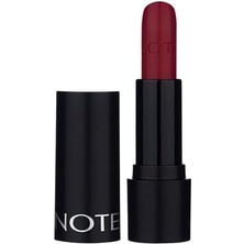 Note Deep Impact Lipstick 14 Warm Cherry Kremsi Dokulu Yarı Parlak Ruj, Kırmızı