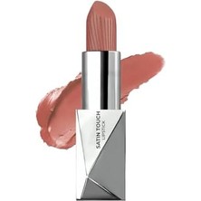 Alix Avien Uzun Süre Kalıcı Nemlendirici Pürüzsüz Etkili Yarı Mat Ruj Satin Touch Lipstick 818 Rookwood T.