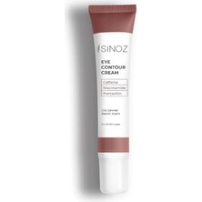 Sinoz Kırışıklık Karşıtı, Koyu Halka Oluşumunu Gidermeye Yardımcı Nemlendirici Göz Çevresi Kremi 15 ml