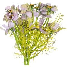 Yapay Çiçek Papatya Mor 35 Cm.