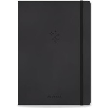 A5 Bullet Journal Noktalı Defter 140 Gr. 80 Yaprak Deep Charcoal