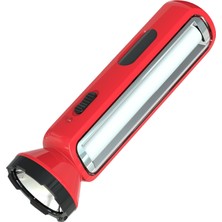 Şarjlı LED El 600 Lümen, 3W, Type-C USB Şarjlı, 1200 Mah Dahili Pil, Çok Işık Modlu Kompakt