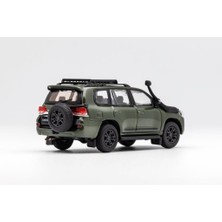 G.c.d. Toyota Land Cruıser 2018 (LC200)(GREEN)(LHD) 1/64 Model Araba