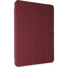 Huawei Matepad Se 11 Kılıf Kalemlikli Mars Tablet Kılıfı - Mürdüm