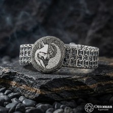 Design Ottoman Kuyumculuk Istiklal Kurt Gümüş Erkek Bileklik