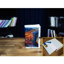 Kitap Kılıfı ve Metal Ayraç- Van Gogh
