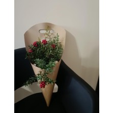 Orbak Kağıtçılık Laminasyonlu Kraft Çiçek Buket Taşıma Çantası | Buket Sunum ve Taşıma Kılıfı | 50 Adet