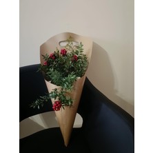 Orbak Kağıtçılık Kraft Çiçek Buket Taşıma Çantası | Buket Sunum ve Taşıma Kılıfı | 25 Adet