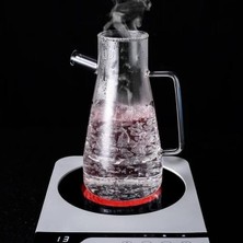 Life 2 Adet Bambu Kapaklı Borosilikat Cam Yağdanlık 900 ml MIT1071