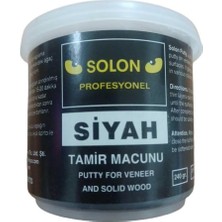 Çok Amaçlı Ahşap Masa Sehpa Çizik Çok Amaçlı Tamir Dolgu Macunu Siyah 240 gr