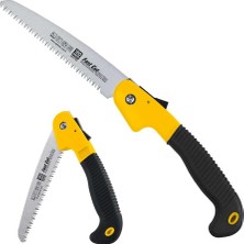 Katlanır Budama Testeresi 180 Mm, Yüksek Karbonlu Çelikten Imal Edilmiş, Taşlanmış Krom Kaplı Yüzey