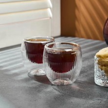 Lineo Cidarlı Bardak 2'li 80 ml