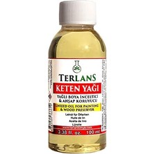 Yağlı Boya Seti Yardımcı Malzemeler 3X100ML Boya Fırça Temizleyici - Kokusuz Terebentin - Yağı