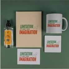 Limit Hayal Gücünüz Mottolu Hediye Kutusu - Yeni Yıl Hediye Kutusu