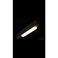 5 Adet 24V Dekoratif Tente & Pergola LED (15CM)-DÜZ Taban-Beyaz 6500K