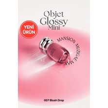 Muzigae Mansion Nemlendirici, Parlak Bitişli Mini Tint Muzıgae Mansıon Objet Glossy Mini (007 Blush Drop)