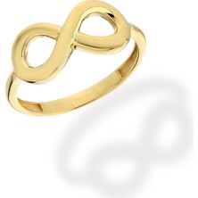 Oroline Kuyumculuk 8 Ayar Altın Aşkın Sonsuzluğu Yüzük