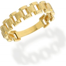 Oroline Kuyumculuk 8 Ayar Altın Taşsız Kordon Yüzük