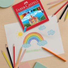 Karton Kutu Boya Kalemi, 24 Renk, Yumuşak ve Canlı Renkler, Kolay Açılır, Kırılmaya Dayanıklı Uçlar, Uç Kırılmasına Karşı Dayanıklılığı Artıran Özel Yapıştırma Sistemi