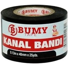Pvc Kanal Bandı 48 mm x 25 Yds - Siyah
