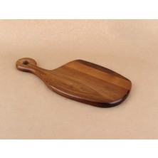 El Yapımı Akasya Ağacı Ahşap Kesme ve Doğrama Tahtası – Şık Tasarımlı, Dayanıklı, Et, Peynir, Ekmek, Sebze ve Meyve Kesim, Mutfak Için Ahşap Kesim Panosu (, 22X20 Cm)