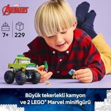 ǀ Hulk Kamyonu, Thanos'a Karşı 76312-7 Yaş ve Üzeri Çocuklar Için Süper Kahraman Içeren Yaratıcı Oyuncak Yapım Seti (229 Parça)