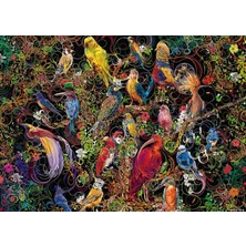 1000 Parçalı Puzzle Kuşlar