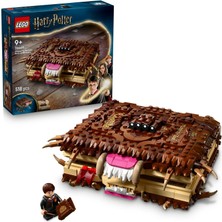 Potter Isıran Canavar Kitap 76449-9 Yaş ve Üzeri Kız ve Erkek Çocuklar Için Canavar Kitap Aksesuarlı Bir Neville Longbottom Minifigürü Içeren Yaratıcı Oyuncak Yapım Seti (518 Parça)