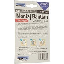 Hazır Kesilmiş 12'li Montaj Bandı, Şeffaf