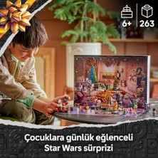 2025 Yılbaşı Takvimi 75418 – 6 Yaş ve Üzeri Çocuklar Için Yaratıcı Yapım Seti, Yeni Yıla Geri Sayım Için Eğlenceli Takvim ve Oyun Deneyimi, Koleksiyonluk Model (263 Parça)