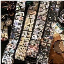 Guguk Mushroom Collect Temalı Rulo • Bullet Journal