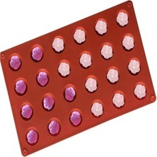 Çikolata Kalıpları, Premium Gıda Sınıfı Silikondan Üretilmiş 2'li Set, 29X17 cm Yarı Küre Şekilli, Çikolata ve Tatlı Yapımı Için Ideal, Kolay Çıkarılabilir Tasarım