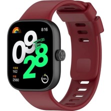 Xiaomi Redmi Watch 4 Klasik Kordon - Bordo Modern Asır (4938)