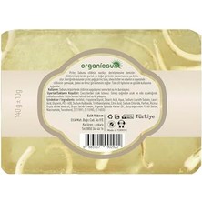 Organicsun Doğal Pirinç Sabunu 140 gr Beyazlatıcı Etkili Tüm Cilt Tipleri İçin Shea Butter ve E Vitamini