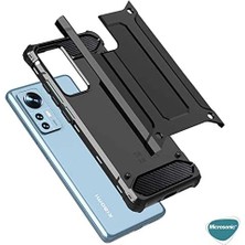 Mi 12 Için Kılıf Rugged Armor Siyah [mi 12 ile Uyumlu Kılıf - Siyah]