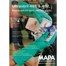 Ultra Nitril 491 Kimyasal Koruma Eldiveni No:10