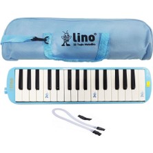 Lino 32 Tuşlu Melodika Pastel Mavi Bez Çanta Özellikleriyle Kedinizin Favorisi Oyun Aracı