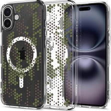 16 Ince Kılıf Ultra Sararma Karşıtı Duraclear™ Hava Kanalı Teknolojisi™ Askeri Sınıf Koruma Magfit Camo Tasarım Kapak - ACS08080