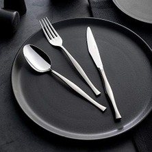 Zarif Sade 6 Kişilik 36 Parça Çatal Kaşık Bıçak Takımı