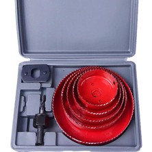 Profesyonel Panç Seti Ahşap Alçıpan Kartonpiyer Delme (8 Parça)